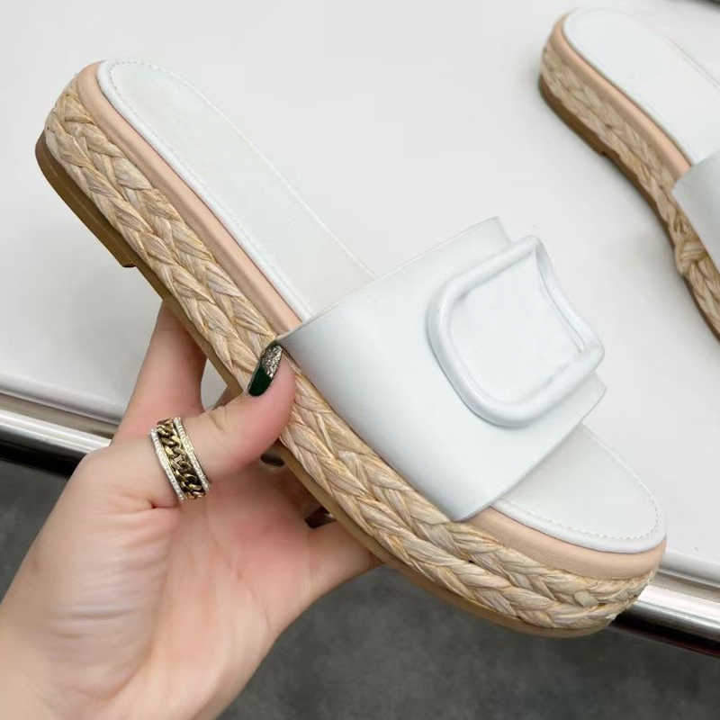 

womens slides flat slippers fashion canvas slide sandals with Treaded rubber sole 35-42