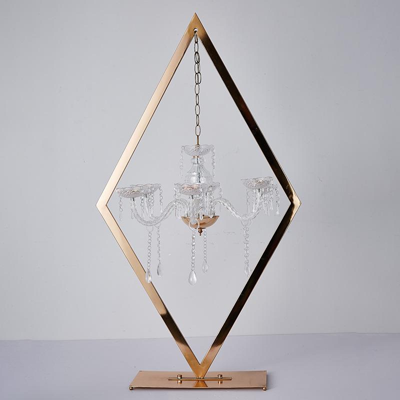 

Candle Holders Creative Diamond Holder European Wedding Romantic Western Food Table Decoration Props