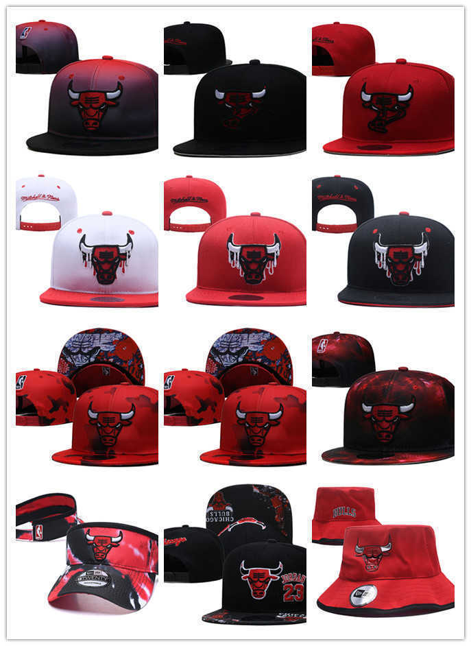 

Men Black red CHICAGO''BULLS''hat Snapbacks Basketball, Colour