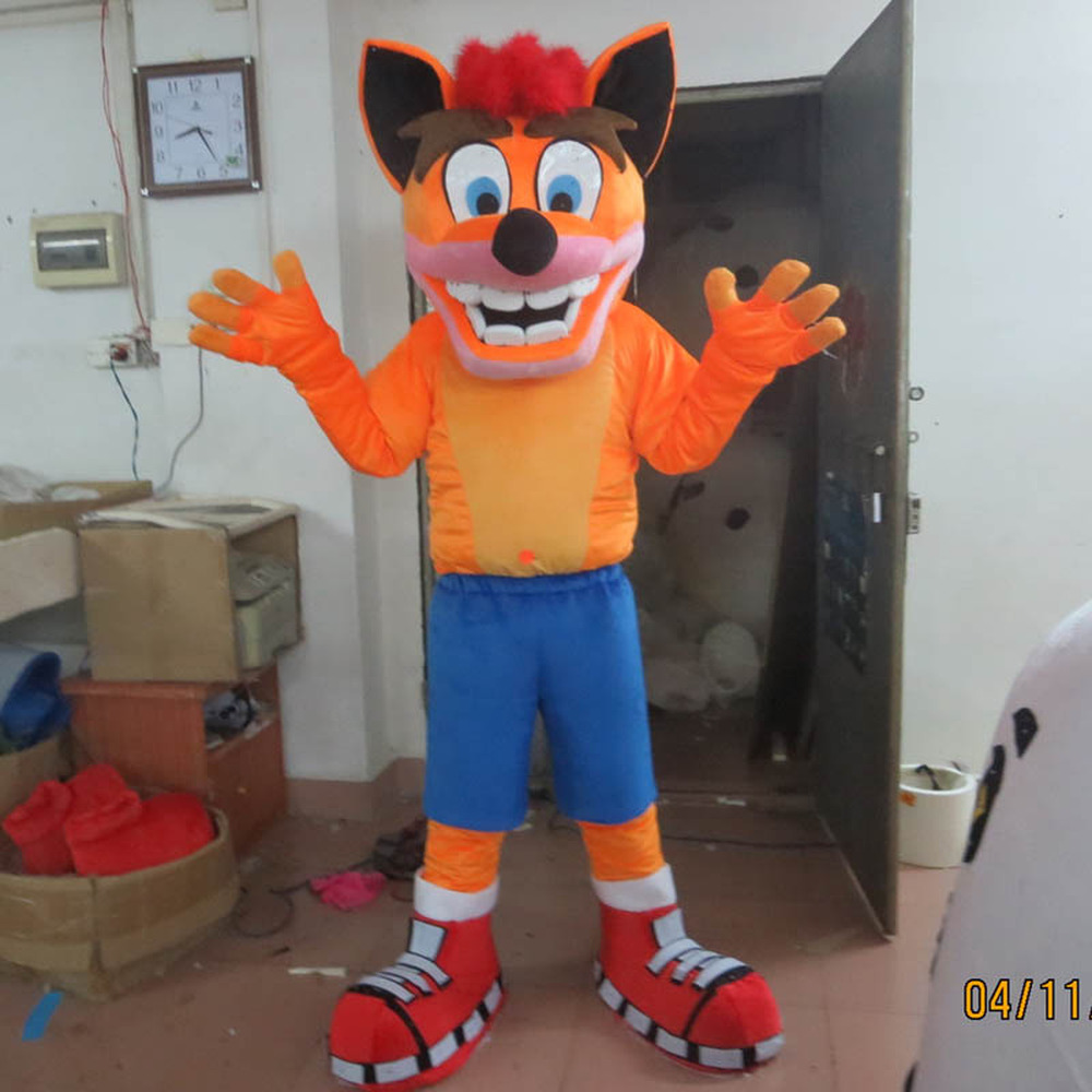 

Mascot doll costume Halloween Easter Fox Mascot Cartoon Character Adult Costume Advertising Promotion Carnival, Default color