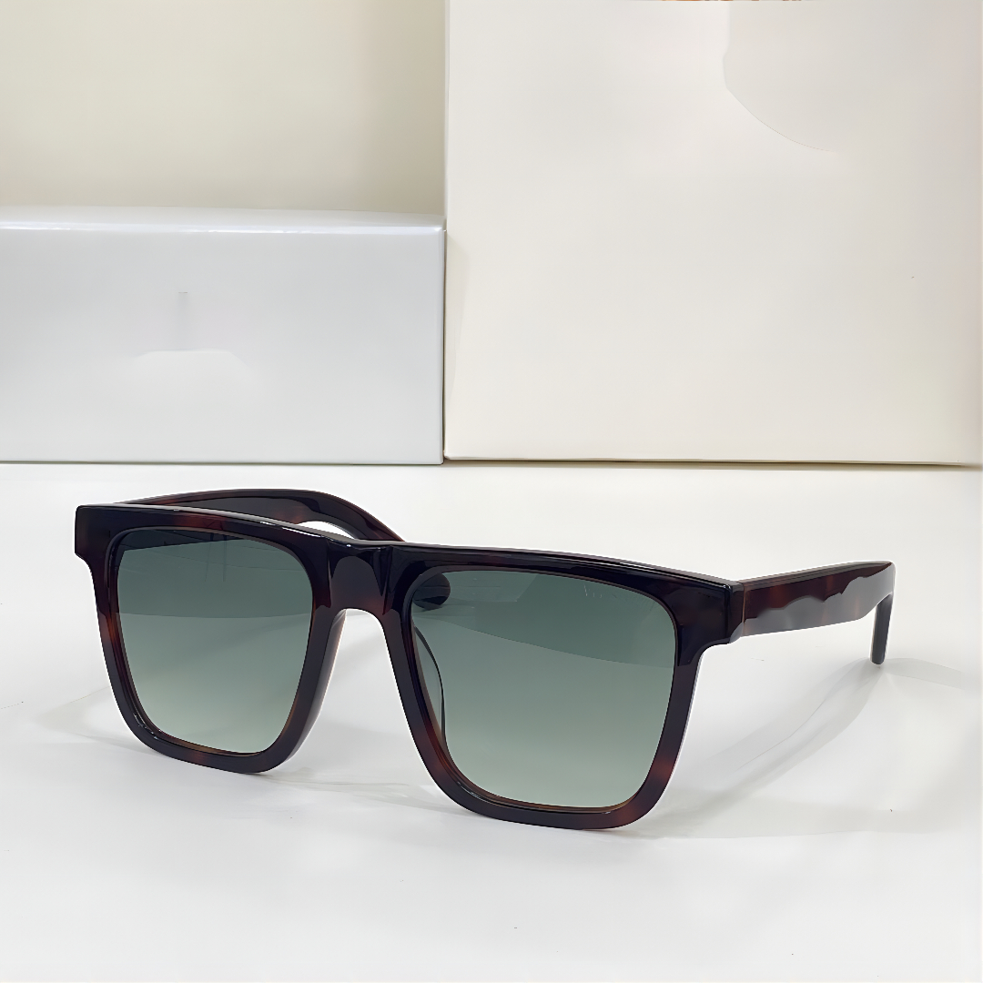 

Sunglasses For Unisex Summer 4498 Style Anti-Ultraviolet Retro Shield lens Plate Square Full Frame Eyeglasses Random Box