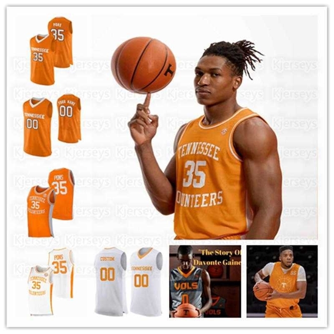 

Xflsp Tennessee Volunteers Basketball Ernie Grunfeld Bernard King Grant Williams Candace Parker Dale Ellis Allan Houston Chris Lofton Jersey, Orange t