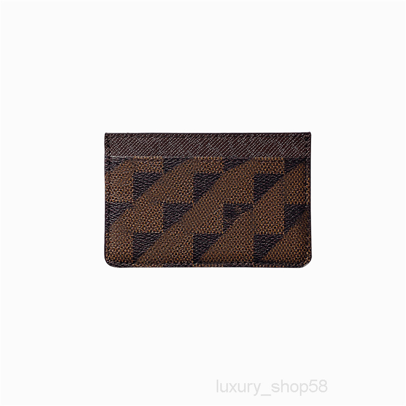 

Crossbody Wholesale Fashion Credit Card Holders Women Mini Wallet High Quality Genuine Leather Men Designer Pure Color Holder Double Sided Wallets, 20