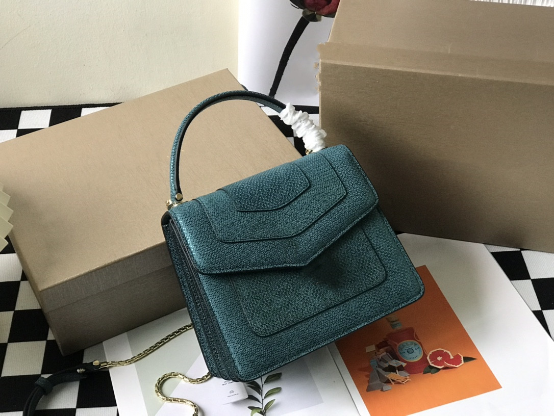 Sacs de créateurs haut de gamme sacs à main de luxe pour femmes sacs à bandoulière chaîne sacs portefeuilles imprimé serpent multicolore à la mod