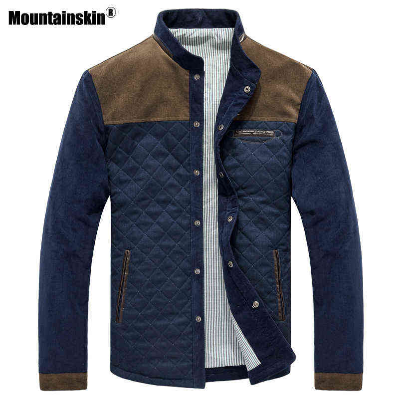 Mountainskin Spring Autumn Men's Jacket Baseball Uniform Slim Casual Coat Mens Brand Clothing Fashion Coats Male Outerwear SA507 T220816