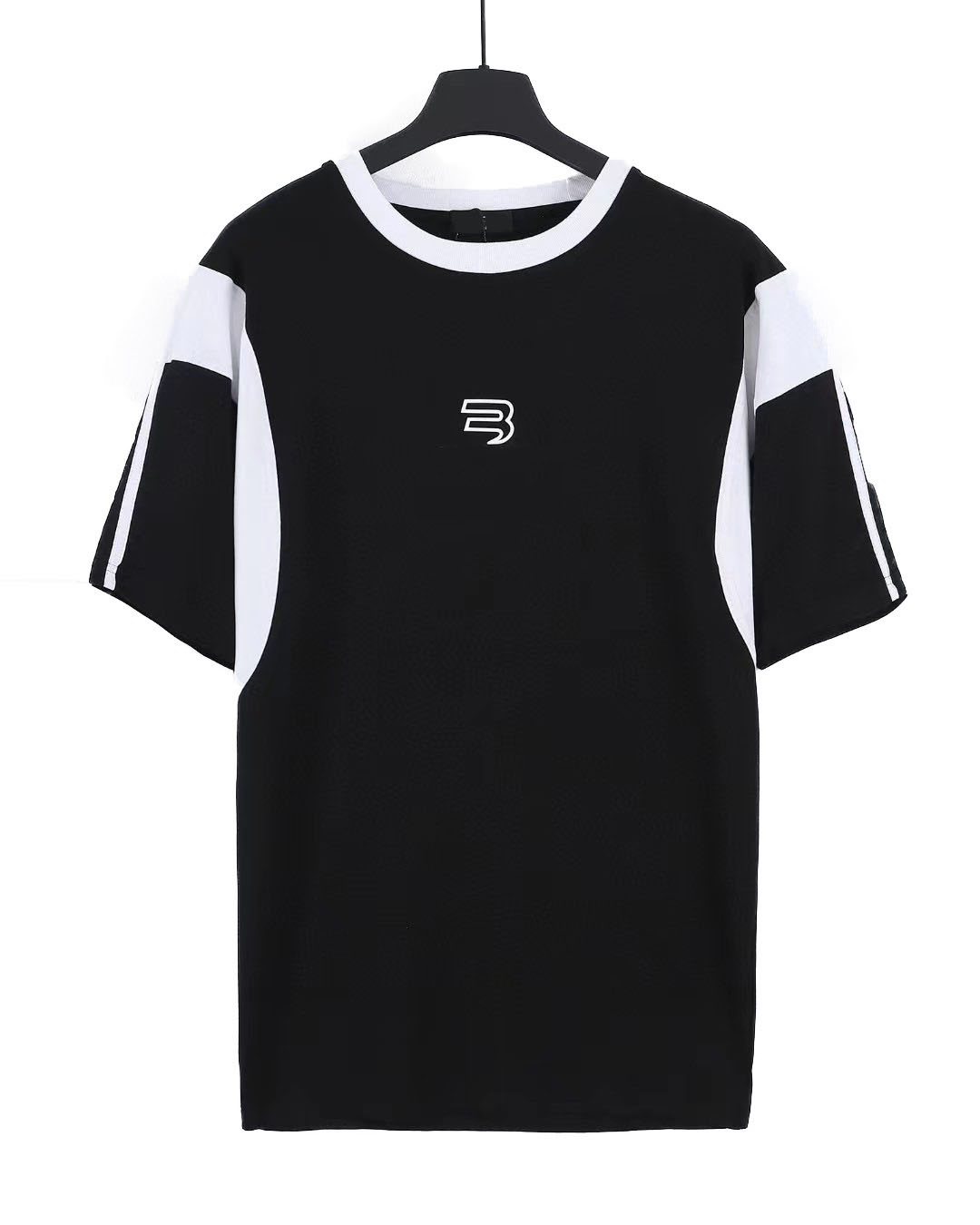 

Men's Plus Tees & Polos Round neck embroidered and printed polar style summer wear with street pure cotton dt5