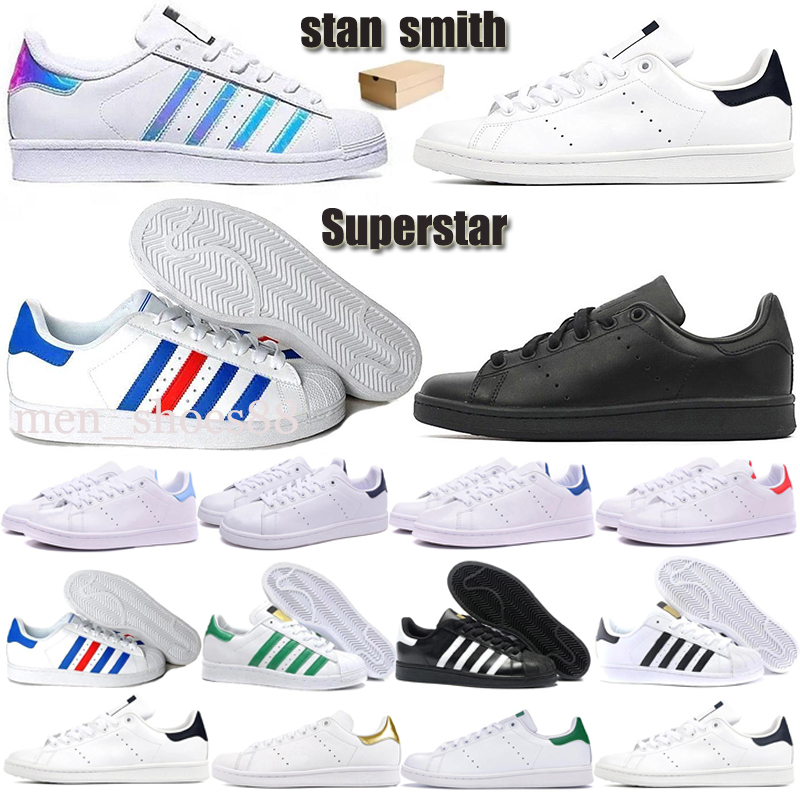 

Newest Stan Smith Casual Shoes Fashion Navy OG White Green Designer Mens Women Sneakers Red Metallic Silver Metallic Gold pink Trainers