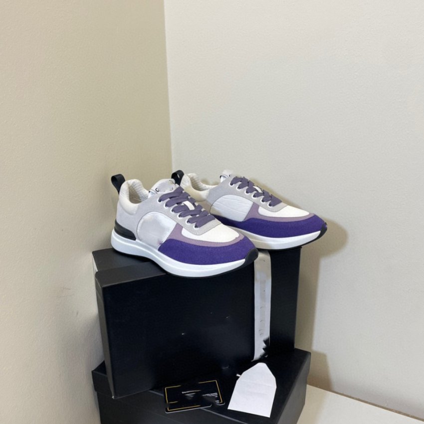 

Designer Shoes 2022 Spring and Summer New Color Matching Breathable Sneakers Girlfriends Couple Shoes, Black