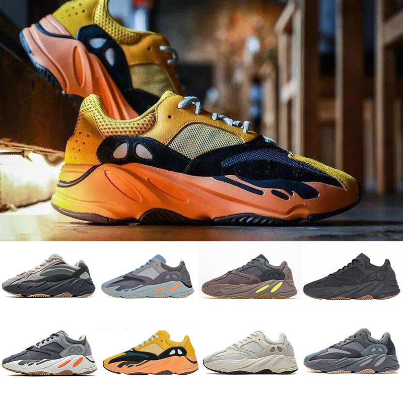 2023 Top Qualité 700 V2 Chaussures de course Inertia réfléchissant Tephra Solid Gris Utilitaire Noir Vanta Hommes Femmes Sport Baskets