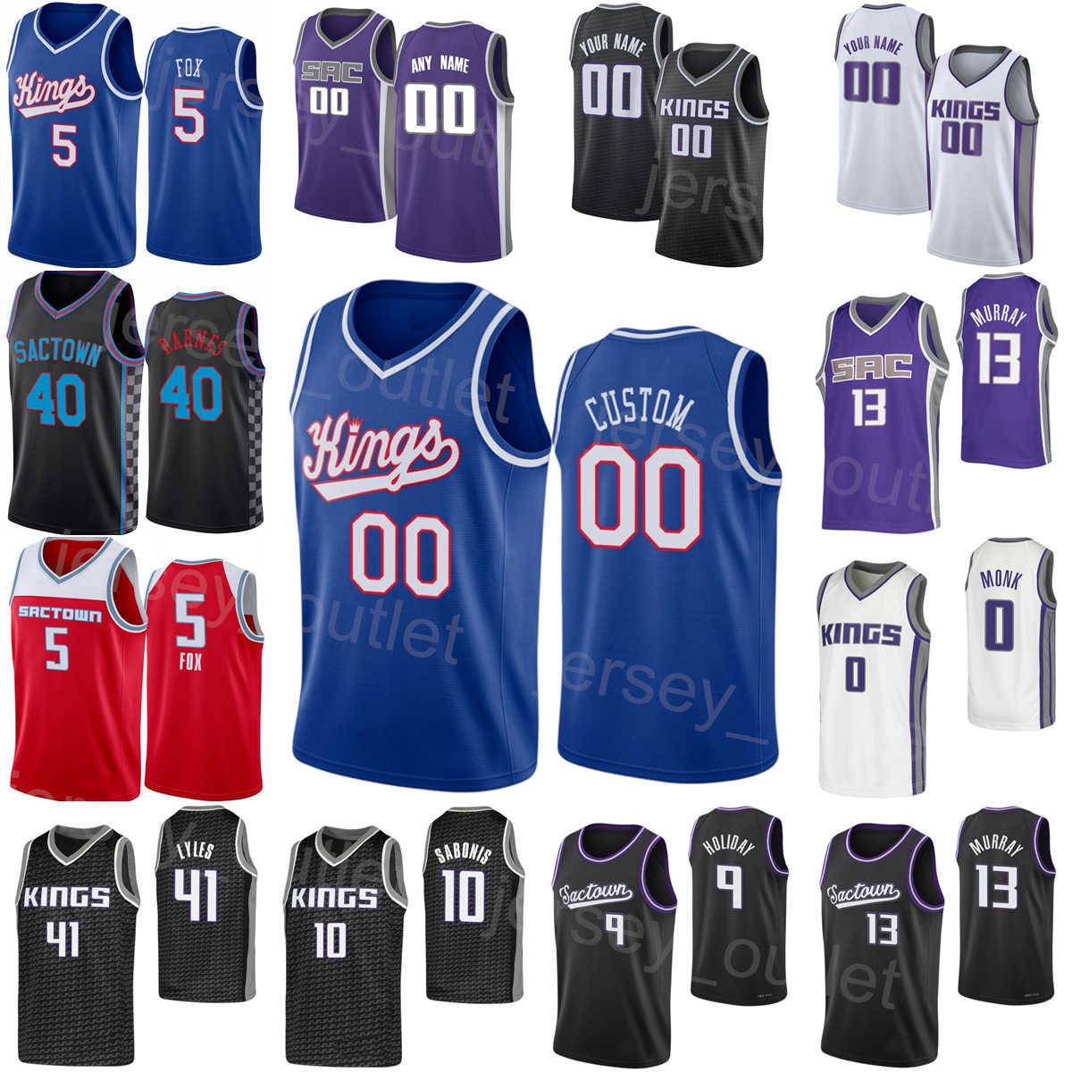 

Print Edition Basketball Association Domantas Sabonis Jersey 10 Trey Lyles 41 Terence Davis 3 Justin Holiday 9 Jeremy Lamb 26 Malik Monk 0 Kevin Huerter 8 Statement, White