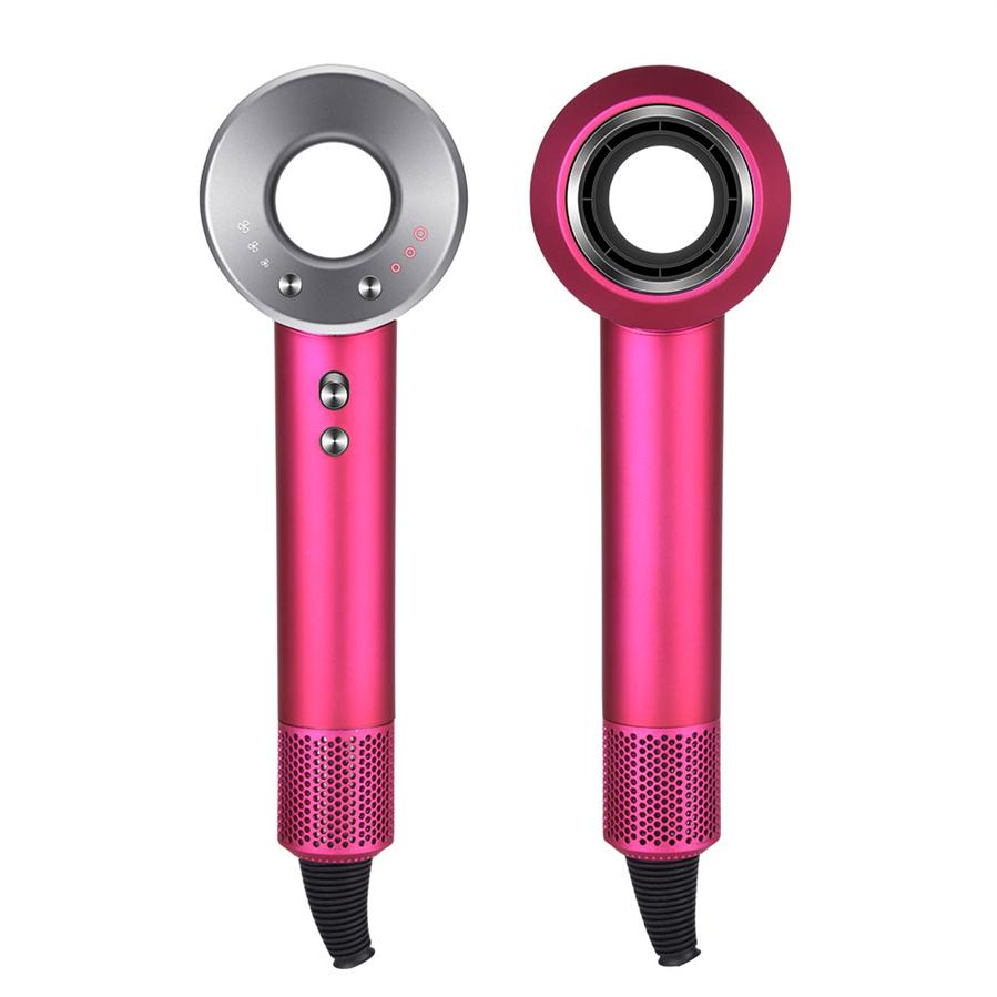sèche-cheveux sans feuilles anion fort vent lisse salon de séchage rapide ménage portable sans feuille coiffure coiffure271k