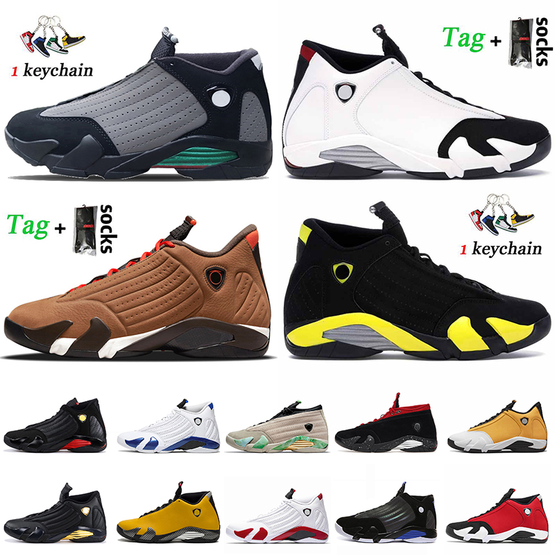 

Outdoor Sport Basketball Shoes 2022 Fashion Jumpman 14 14s Particle Grey Gym Red Lipstick Alternate Thunder Ginger University Gold Fortune Mens Trainers Sneakers, C60 university red 36-47