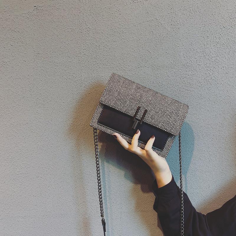 

Evening Bags Lovely Foreign Style French Niche Design Bag Women 2022 Fashion Versatile Diagonal Chain, 20x8x14 cm