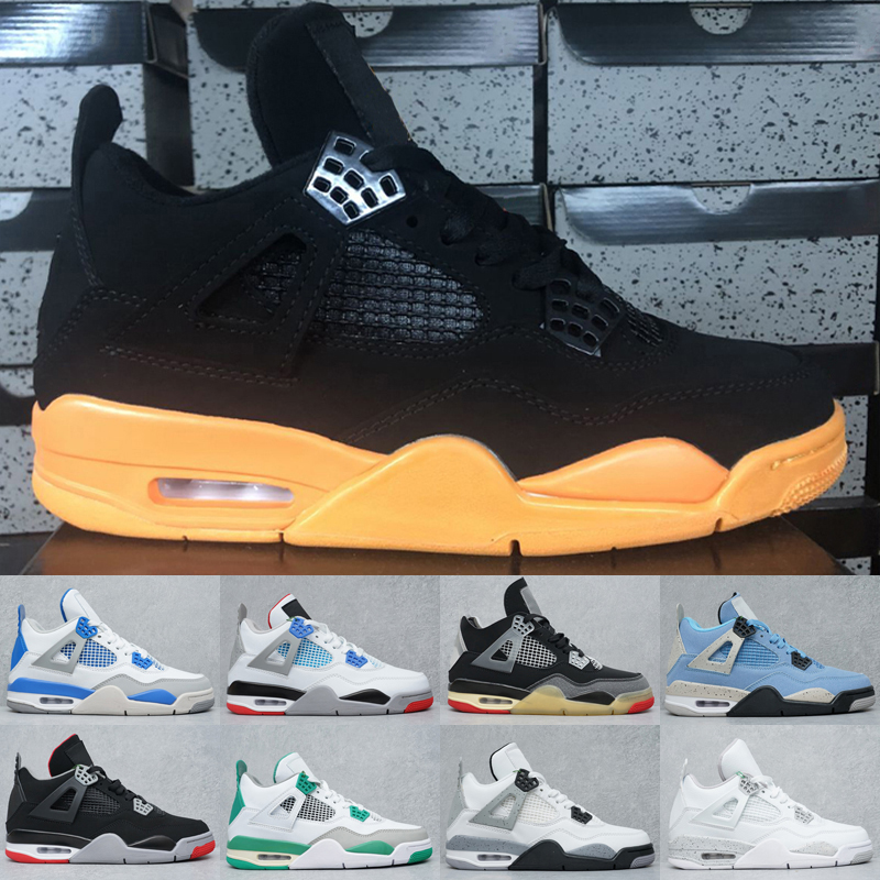 

2022 New Chicago University Blue Jumpman 4 4s Mens Basketball Shoes UNC Black Cat Bred Pure Money Starfish Fire Red Men Sports Women Sneakers Trainers, As photo 10