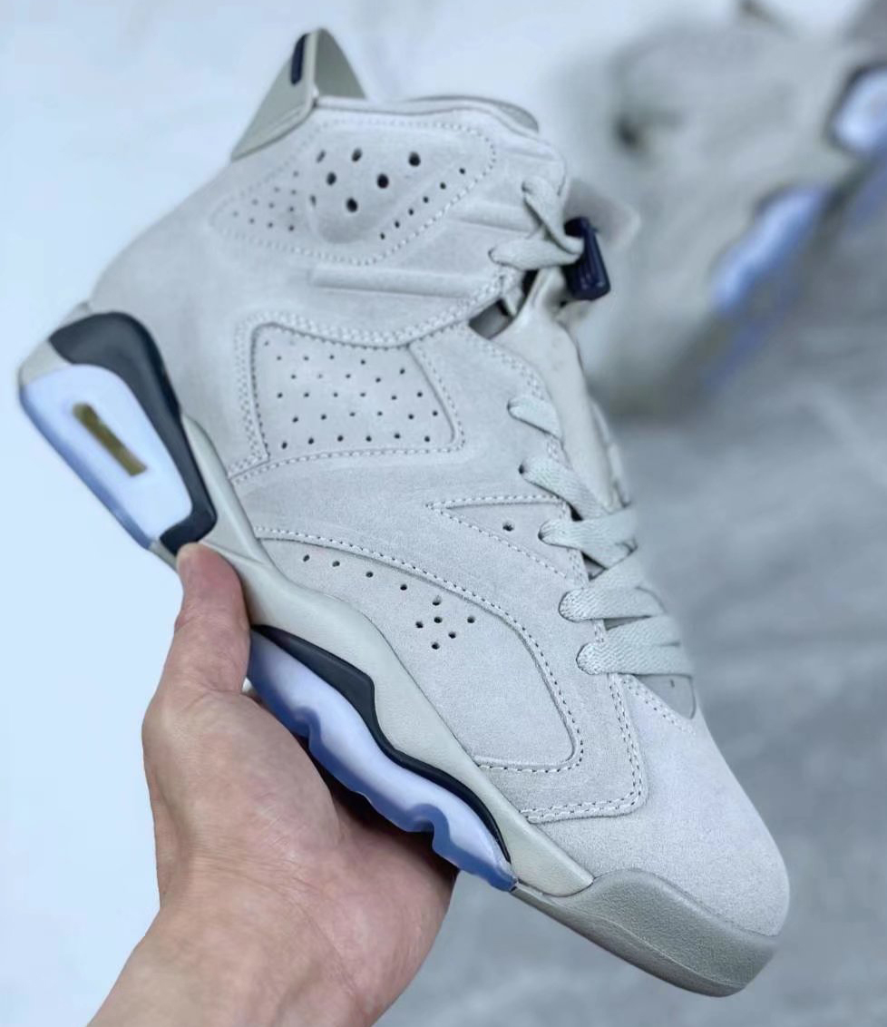 

top 6 Georgetown Man Basketball Designer Shoes 6s Magnet College Navy Fashion Sport Zapatos Sneakers Come With Box CT8529-012, Grey