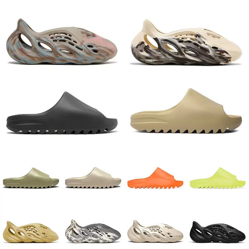 

Slippers Slides Designer men women Sandals Foam Runner Slide Onyx Sulfur Stone Sage slippers Mineral Blue pure Sand Resin kanye Slider Rnnrs clog Ochre west, 10