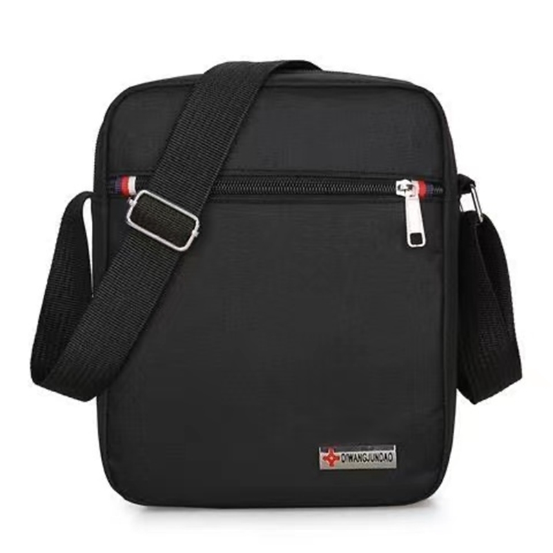 

Crossten Unisex Fashion Bags Sports Letters Canvas Shoulder Water resistant Messenger Bag Girl Couples Crossbody Black 220617, S-black