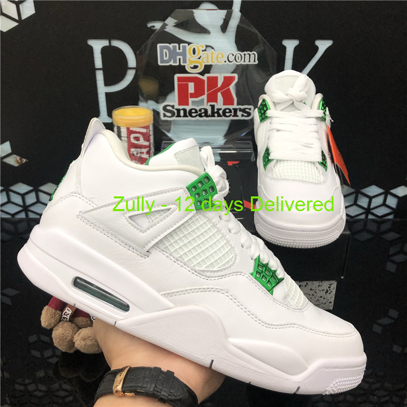 

with original box 3 days ship Top Quality 2021 Sail Bred Jumpman 4 Mens Basketball Shoes Kaws Black Cat Cool Grey Cactus Jack Sports Sneaker, Colour 12