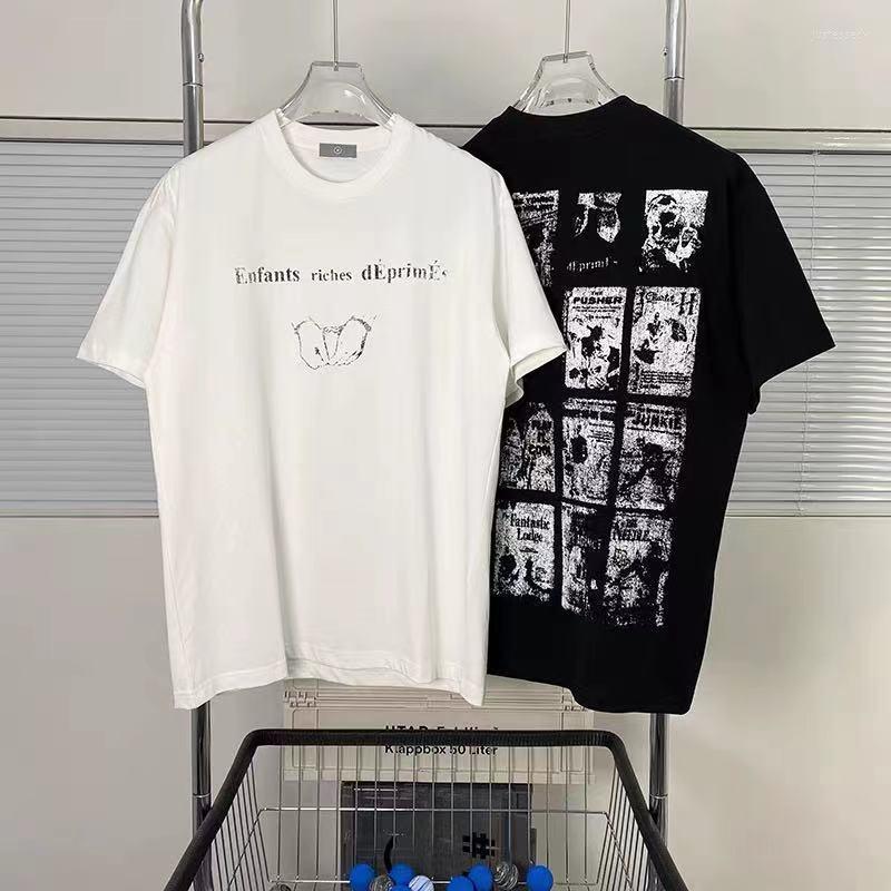 

Men's T-Shirts Men Women Quality T Shirt Summer Style Oversized Streetwear E.R.D Top Tees 2022ss ERD T-shirtMen's Just22