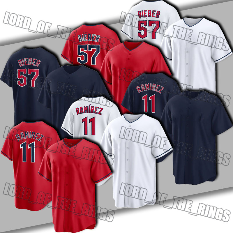 

Cleveland Baseball 11 Jose Ramirez jersey Bobby Bradley Andres Gimenez Amed Rosario jerseys Steven Kwan Myles Straw Josh Naylor Franmil Reyes Emmanuel Clase, Man custom jersey (yda)