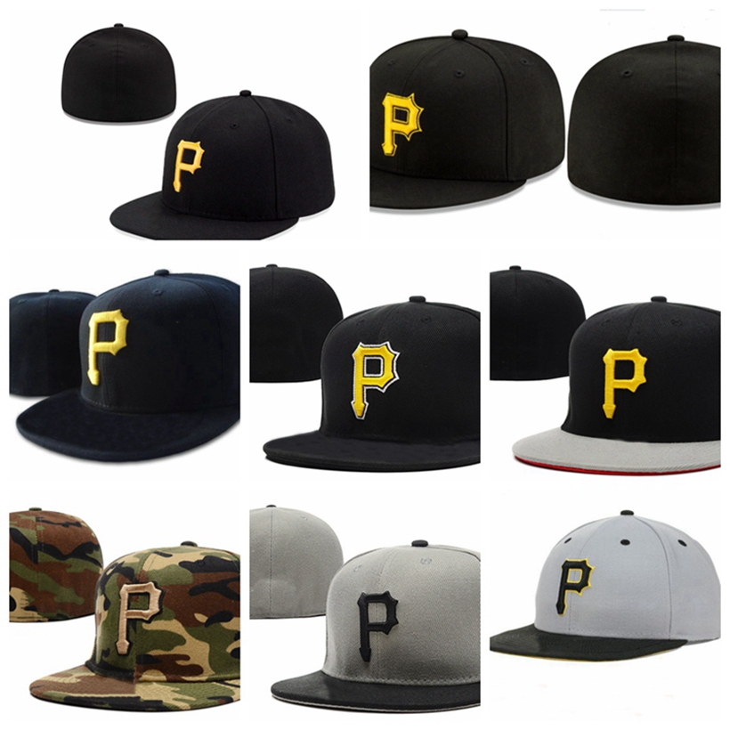 

Newest 8 styles Pirates P letter camo Baseball caps New Arrival men women fashion Hip Hop Bone most pop Fitted Hats