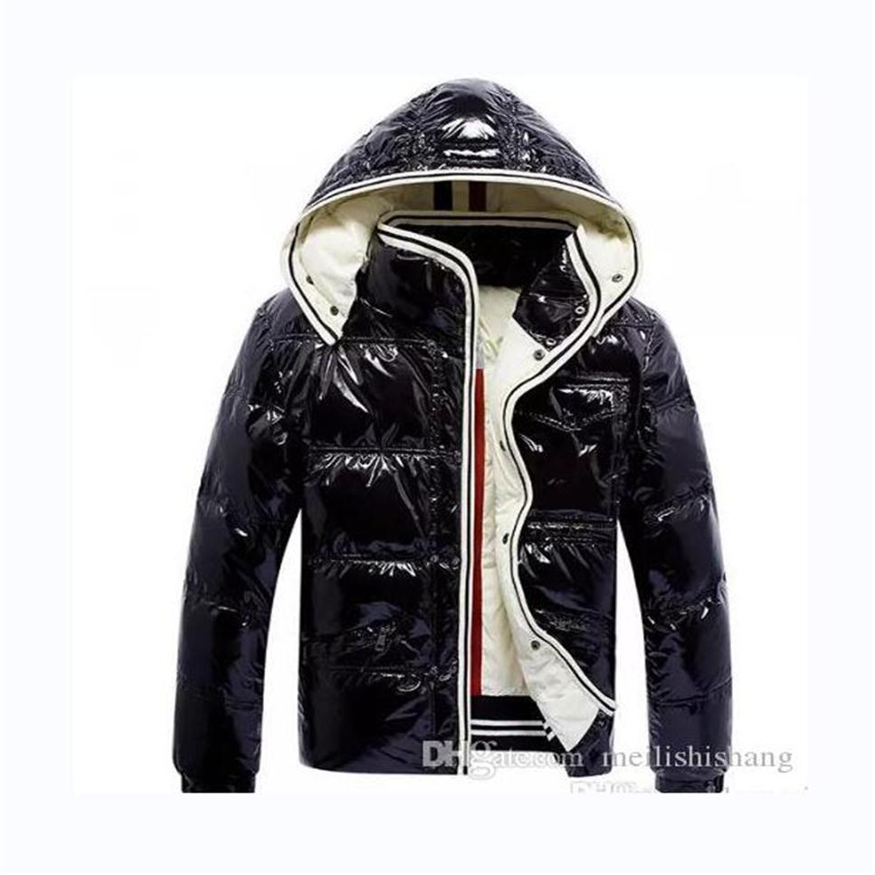 Fashion Winter Men Women Outdoor Maya Shiny Matte Down Jacket Mens Casual Hooded Downs Coats Outerwear Man warm jackets Parkas S-3292t