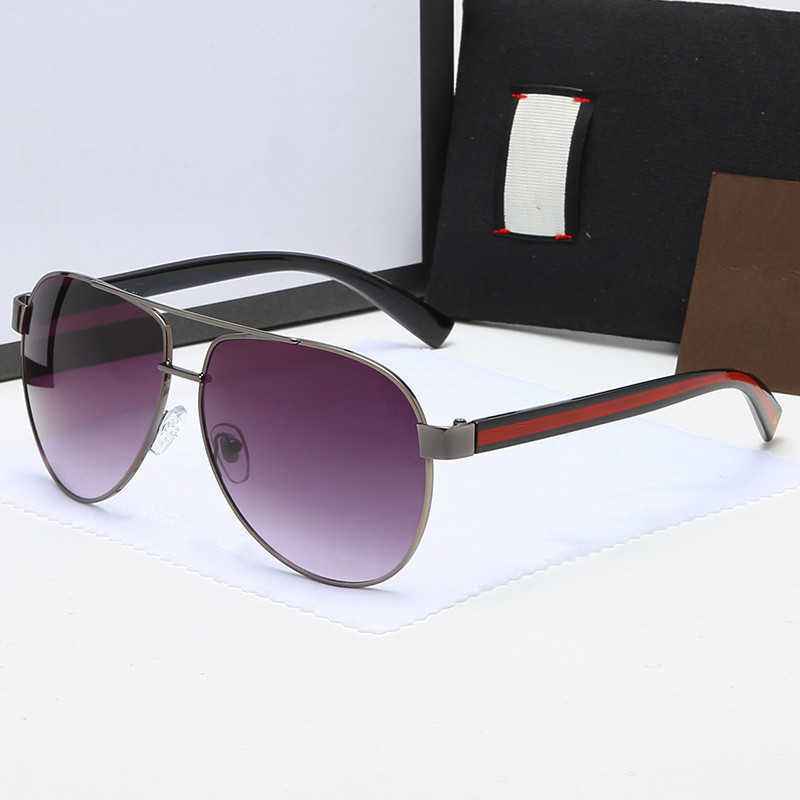 

Fashion Sunglasses toswrdpar Eyewear Sun Glasses Designer Mens Womens Brown Cases Black Metal Frame Dark 50mm Lenses For with box