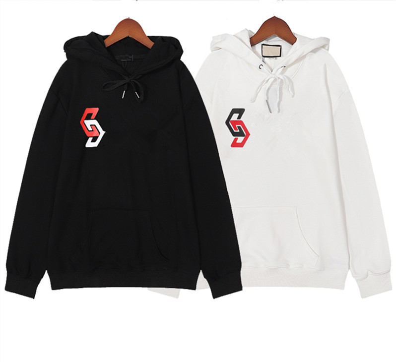 

22fw G Embroidery Hoodie Men Sweatshirt Casual Long Sleeve Winter Coat Homme Pullover Sweater Hooded Streetwear women