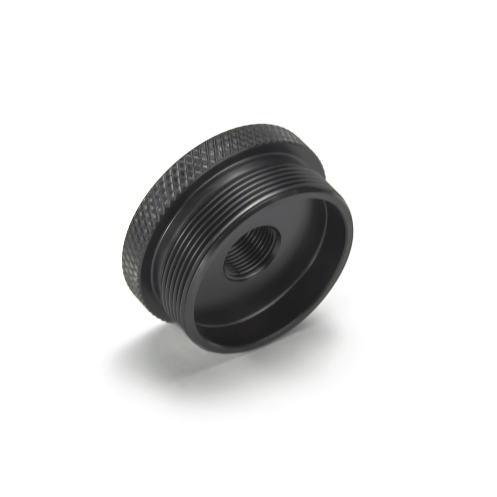 

Fittings 1/2x28 5/8x24 Sealed Solid End Cap Stopper Replacement for 1.7"OD 10''L Aluminum Cleaning Tube Filter