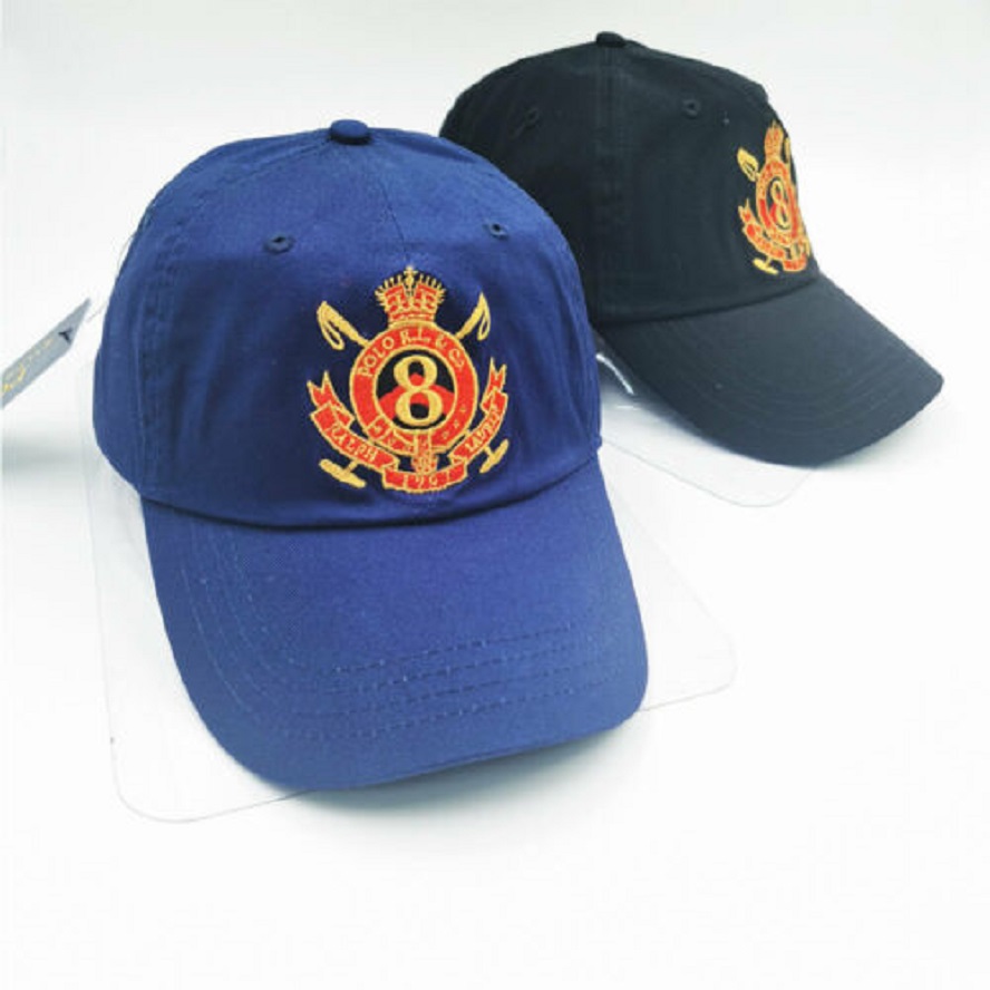 

Free Freight Classic Polo R.L Cap 1967 Embroidered Sports Baseball Unisex Cotton Colors Hat Canvas Brand-New, Blue