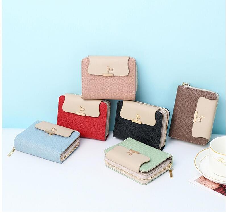 

Coin Purse Female Wallets Women Zipper Coin Purses Children Storage Pocket Bags Pouch Retro Key Holder Small Money Bag, As picture show