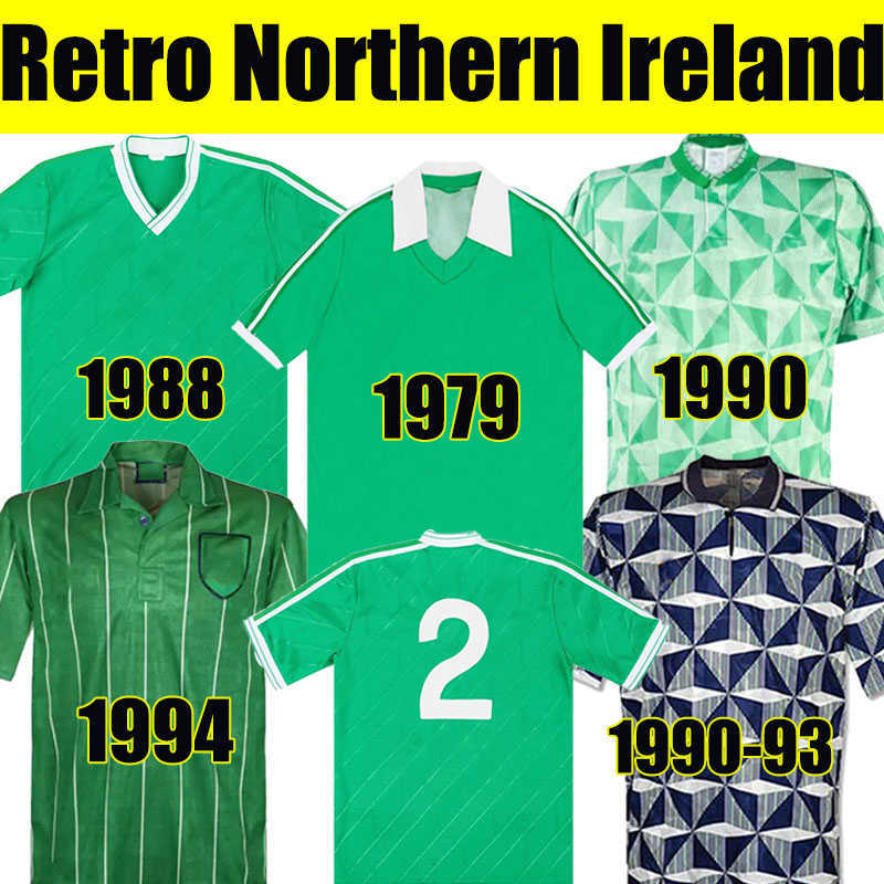 

1979 1988 Northern Ireland Retro Soccer Jerseys Home Away Classic Vintage 1990 1993 1994 EVANS LEWIS SAVILLE DAVIS WHYTE LAFFERTY McNAIR, Beiaierlan 1988 home