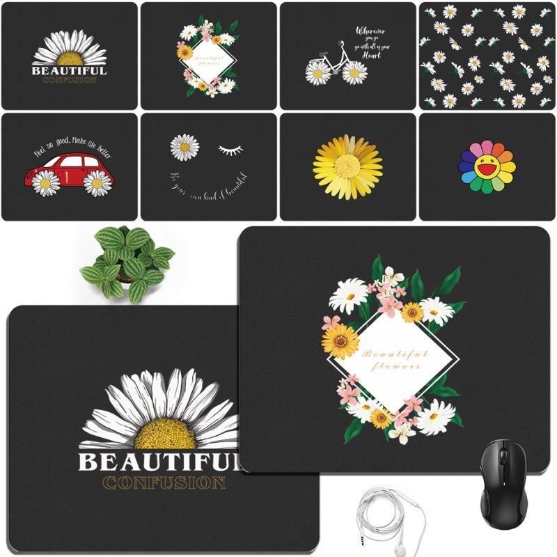 

Mouse Pads & Wrist Rests Pad Game Gamer PU Leather Office Desk Mat School Supplies Tools Desktop Square MousepadMouse