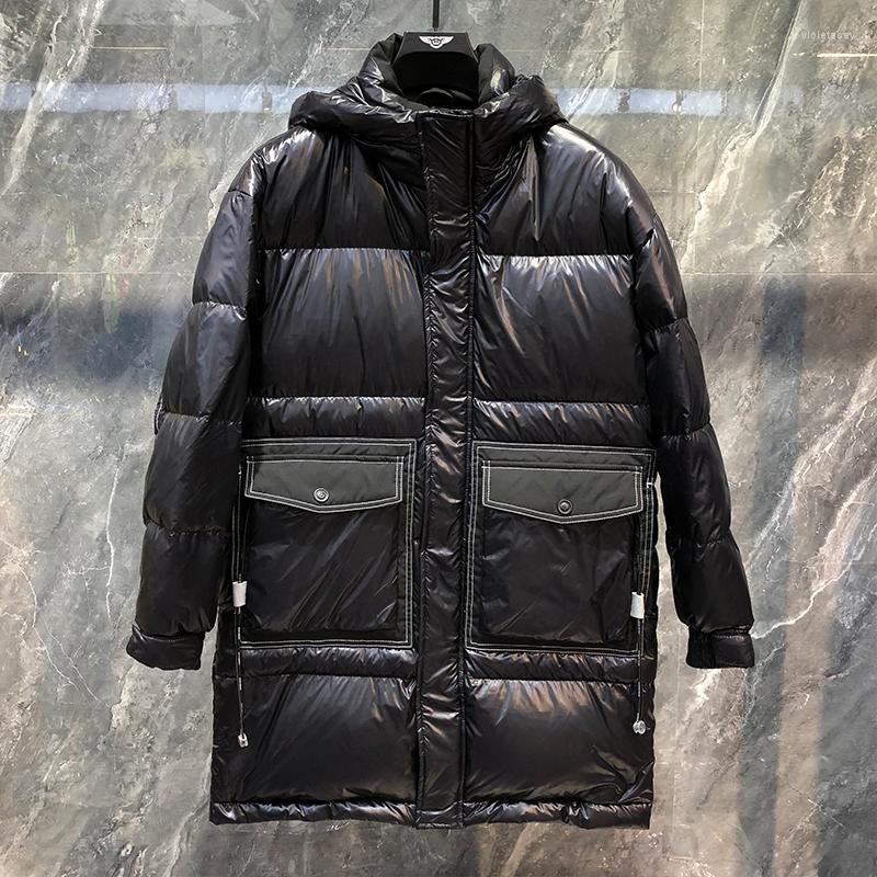 

Men's Trench Coats SQ10518 Fashionable Coat 2022 Autumn And Winter Fashion Casual Windbreaker Viol22, As pic