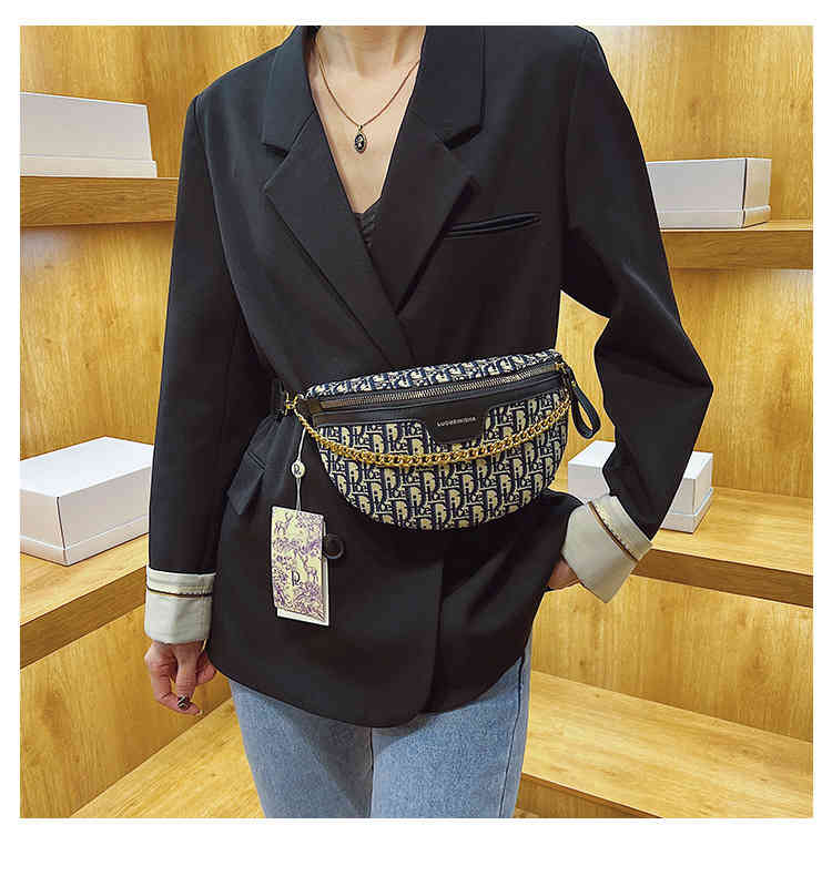 

counter new style, versatile armpit bag, sling one Shoulder Messenger, jumping waist bag, Messenger Bag Purses_H3H4, Blue