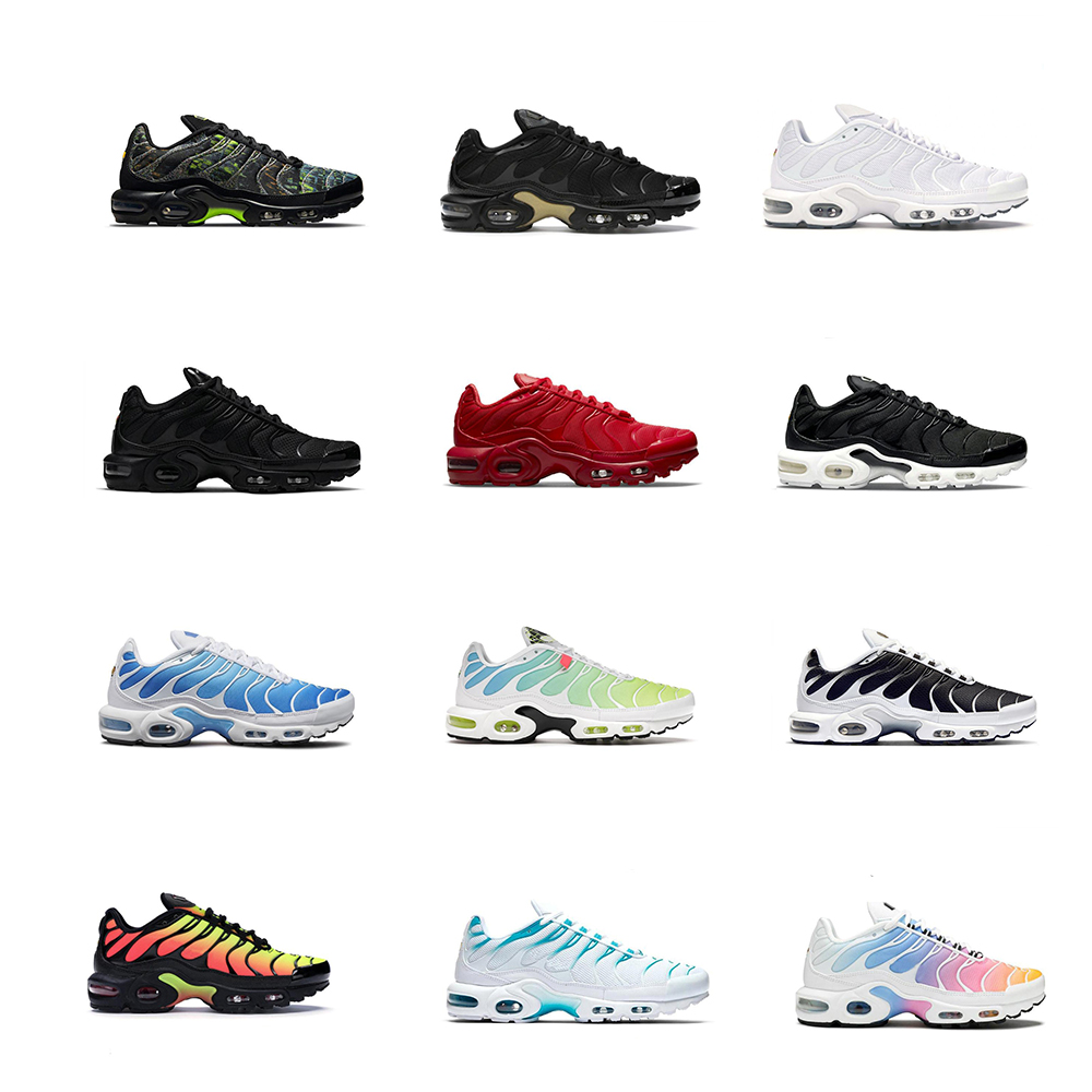 

designer tn plus 3 running shoes tn mens women triple white black laser blue volt glow oreo mas chaussures air max, Mint green