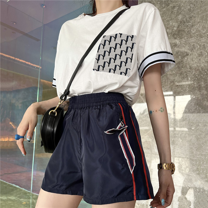 

Designer Womens Shorts Short Pants Fashion Casual Loose Sweatpant Lady Summer Sports Pant, Leopard pattern