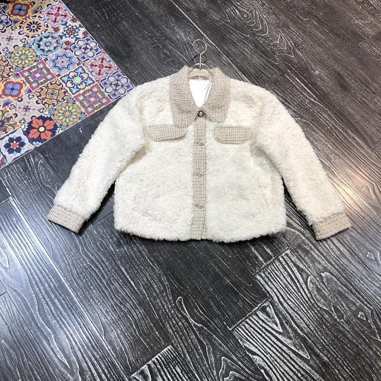 

Women' Jackets SM12793 Fashion Women Coats & 2022 Runway Luxury European Design Party Style Clothing, As pic