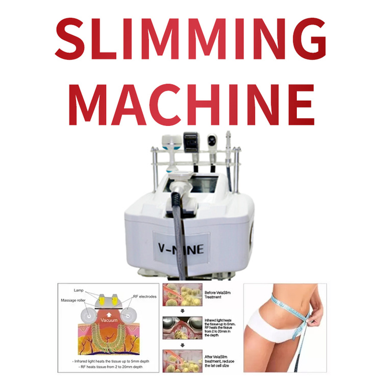 

Vela Vacuum Rf Infrared Roller Massage Body Slimming Machine Skin Rejuvenation Device Fat Reduction Equipment