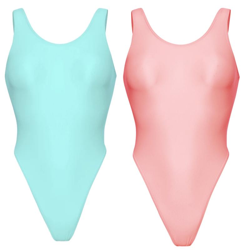 Maillots de bain pour femmes Sexy Justaucorps Body Costumes Femmes Maillot de bain One Piece Maillot de bain High-Cut Bikini String Body Plus Tai