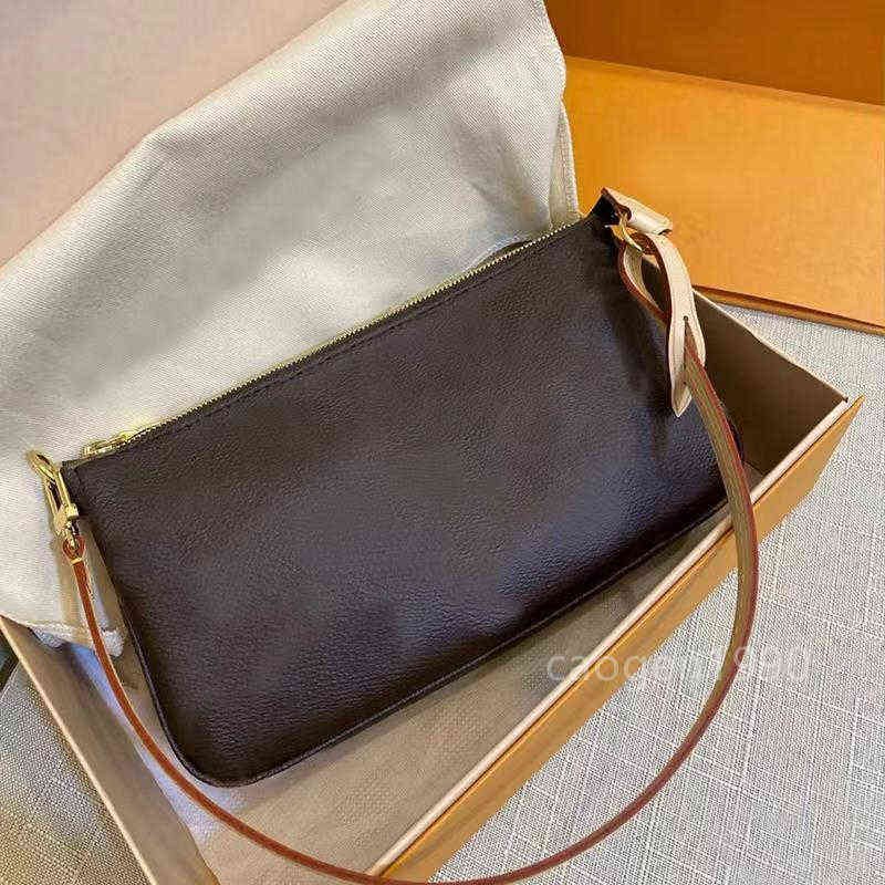 

2021 new luxury designer ladies underarm bag retro single shoulder crossbody handbag classic high quality with box, Brown plaid