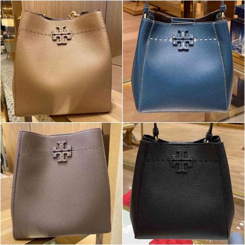 

Burchs Tote Bags Us Torys direct mail women's bag large bucket bag McGraw crocodile leather shoulder bag women's handbag stock 18lilIKS7, Grayish blue