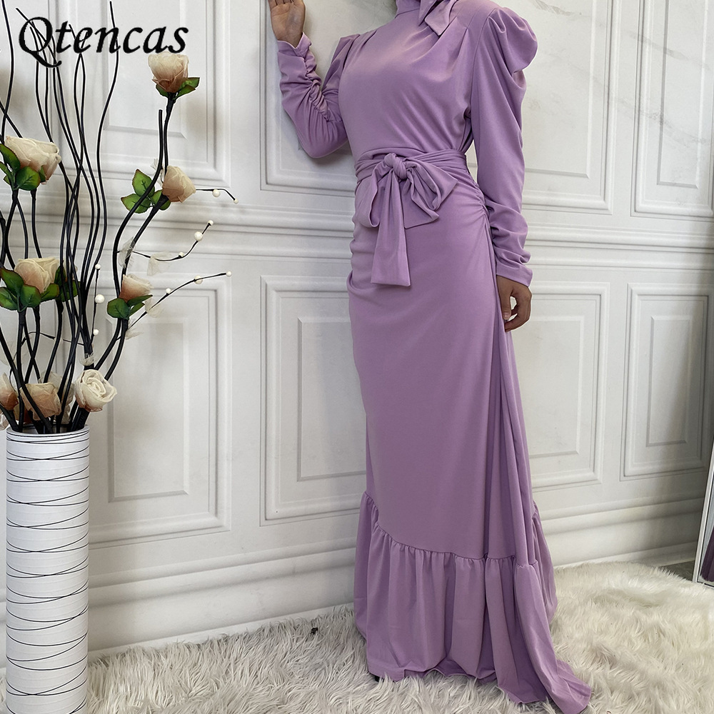 

Muslim Hijab Dresses for Women Abaya Dress Dubai Turkish Abayas Arabic Kaftan Caftan Islamic Clothing Vestidos Musulmanes Jilbab