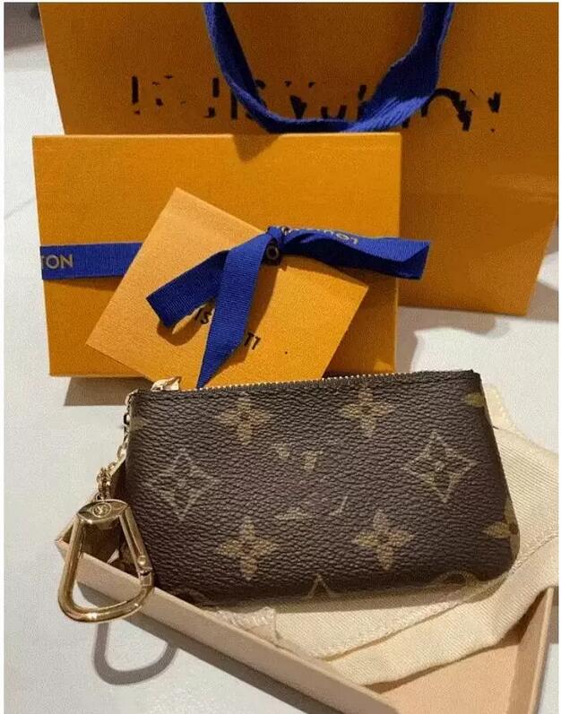 

old flower mini coin purse Lvity Bags Louiseity Viutonity Lvs Louisity Vuttonity key chain fashion wash bag tote cards package Credit card