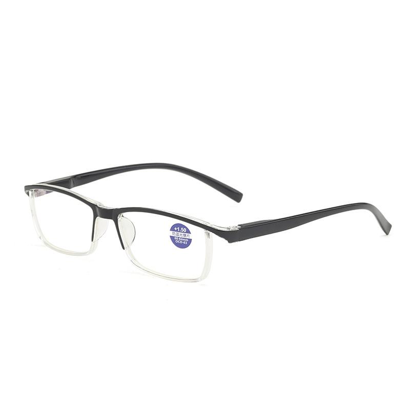 

Reading Glasses Eyebrow Anti Blue Light Blocking Rimless Women Men Square Frameless Presbyopic Diopters 1.0 1.5 2.5 4.0Reading