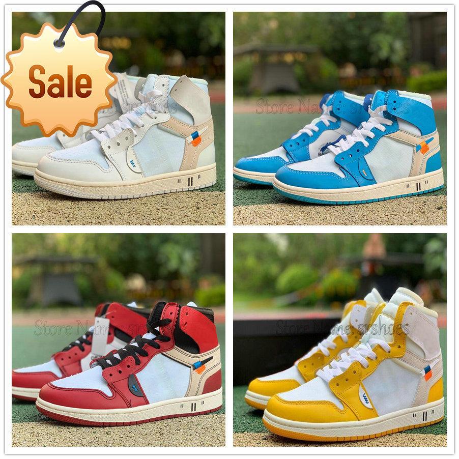 

1 High Og Jumpman 1s Joint Chicago Red White Designer Basketball Shoes North Carolina Yellow Unc Blue Men Women Outdoor Off Trainer Sports