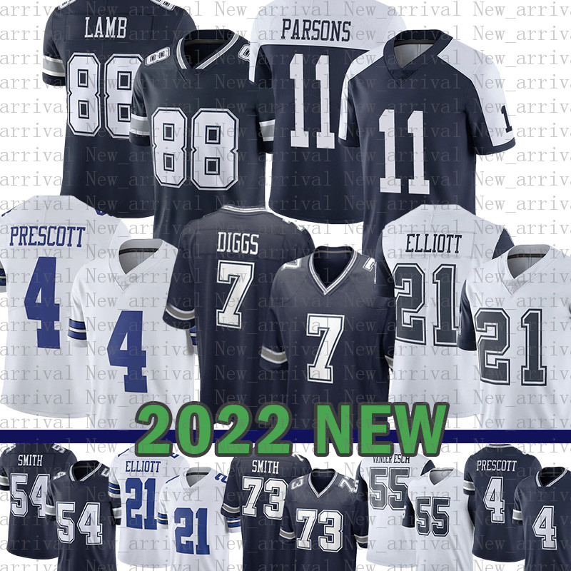 

Micah Parsons CeeDee Lamb Football Jersey 7 Trevon Diggs Dak Prescott Leighton Vander Esch Ezekiel Elliott Tyler Smith Cowboyes DeMarcus Lawrence Roger Staubach, 2021 women(size:s-xxl)-n z