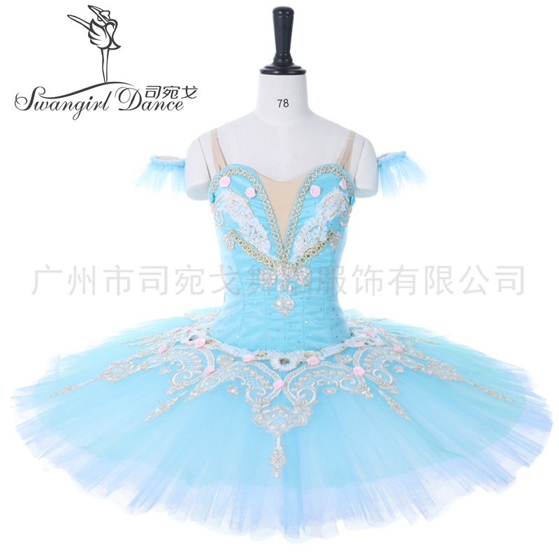

Adults Professional Ballet Tutus Blue Black Le Corsaire Performance Tutu Costume Raymonda Platter Pancake Ballet Tutu Skirt BT9059B