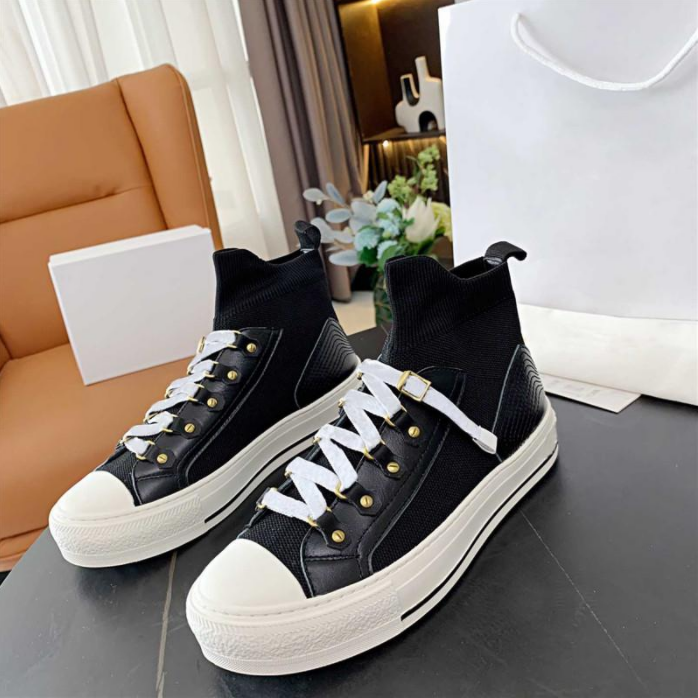 

Designer Socks Shoes Women Casual Shoes Canvas Shoe Oblique Alphabet D Printed Embroidery Sneakers Summer High Comfortable Mesh Breathable, 11