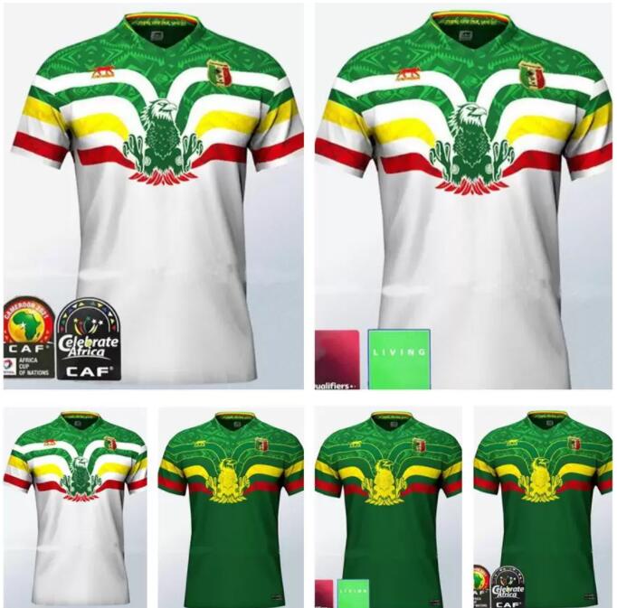 

22 23 Mali Soccer Jerseys National Team Bissouma Fofana El Bilal Camara Haidara Hamary.T Home green Away white 2022 2023 Africa Cup Football Jersey Shirt TOP uniforms, 21/22